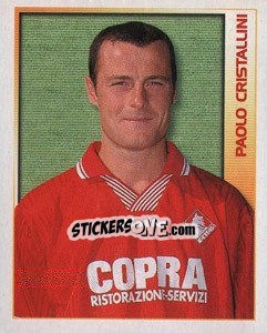 Sticker Paolo Cristallini - Calcio 2000 - Merlin