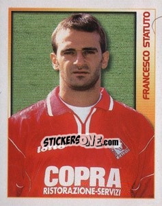 Sticker Francesco Statuto - Calcio 2000 - Merlin