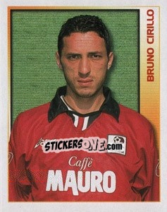 Figurina Bruno Cirillo - Calcio 2000 - Merlin