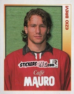 Sticker Ezio Brevi - Calcio 2000 - Merlin