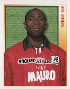 Cromo Serge Die - Calcio 2000 n. 318 - Merlin