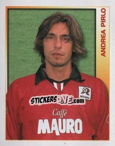 Sticker Andrea Pirlo - Calcio 2000 n. 320 - Merlin