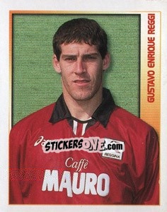 Sticker Gustavo Enrique Reggi - Calcio 2000 - Merlin