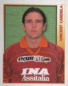 Sticker Vincent Candela - Calcio 2000 n. 336 - Merlin