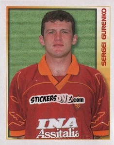 Sticker Sergei Gurenko - Calcio 2000 - Merlin
