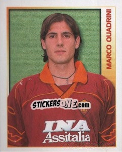 Figurina Marco Quadrini - Calcio 2000 - Merlin