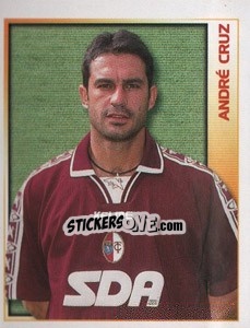 Cromo Andre Cruz - Calcio 2000 - Merlin