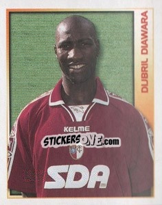 Sticker Djibril Diawara - Calcio 2000 - Merlin