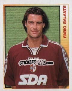 Sticker Fabio Galante - Calcio 2000 - Merlin