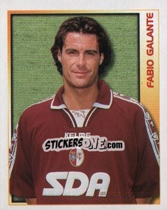 Figurina Fabio Galante - Calcio 2000 - Merlin