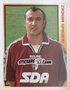 Sticker Gustavo Mendez - Calcio 2000 n. 366 - Merlin