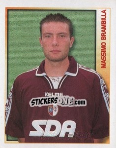 Sticker Massimo Brambilla - Calcio 2000 n. 368 - Merlin