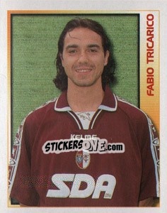 Sticker Fabio Tricarico - Calcio 2000 - Merlin