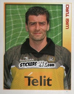 Sticker Luigi Turci - Calcio 2000 - Merlin