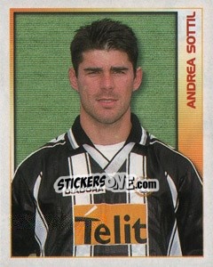 Sticker Andrea Sottil - Calcio 2000 n. 387 - Merlin