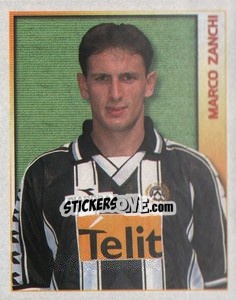 Sticker Marco Zanchi - Calcio 2000 n. 388 - Merlin