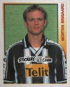 Figurina Morten Bisgaard - Calcio 2000 - Merlin