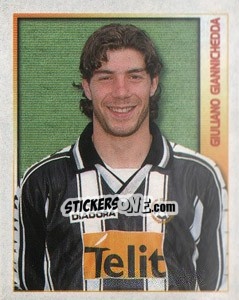 Sticker Giuliano Giannichedda - Calcio 2000 n. 391 - Merlin