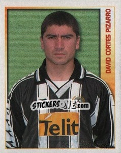 Cromo David Cortes Pizarro - Calcio 2000 - Merlin