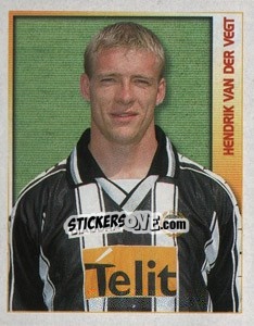 Sticker Hendrik Van Der Vegt - Calcio 2000 - Merlin