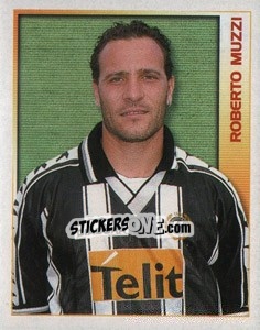 Figurina Roberto Muzzi - Calcio 2000 - Merlin