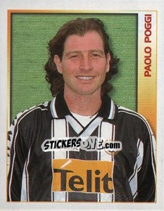 Figurina Paolo Poggi - Calcio 2000 - Merlin