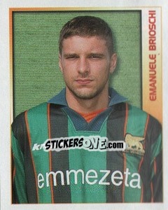 Figurina Emanuele Brioschi - Calcio 2000 - Merlin