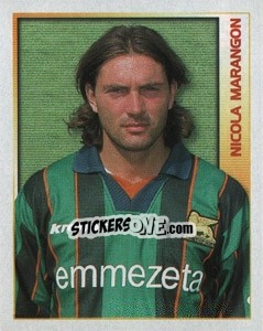 Figurina Nicola Marangon - Calcio 2000 - Merlin