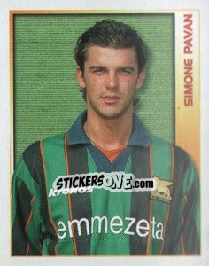 Figurina Simone Pavan - Calcio 2000 - Merlin