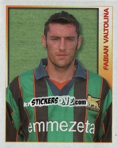 Sticker Fabian Valtolina - Calcio 2000 n. 421 - Merlin