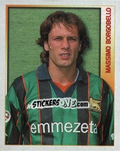 Sticker Massimo Borgobello - Calcio 2000 - Merlin