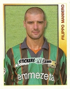 Figurina Filippo Maniero - Calcio 2000 - Merlin