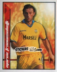 Sticker Marco Franceschetti - Calcio 2000 n. 431 - Merlin