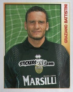 Cromo Graziano Battistini - Calcio 2000 - Merlin