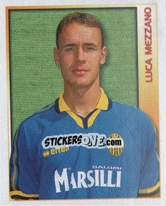 Cromo Luca Mezzano - Calcio 2000 - Merlin
