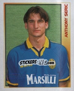 Figurina Anthony Seric - Calcio 2000 - Merlin