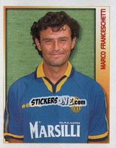 Sticker Marco Franceschetti - Calcio 2000 - Merlin