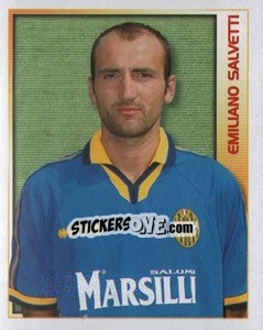 Figurina Emiliano Salvetti - Calcio 2000 - Merlin