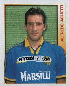 Sticker Alfredo Aglietti - Calcio 2000 - Merlin