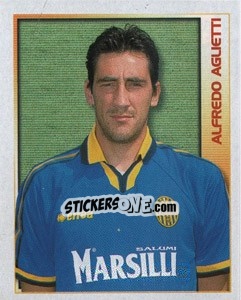 Figurina Alfredo Aglietti - Calcio 2000 - Merlin