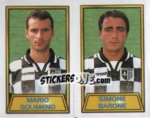 Cromo Mario Solimeno / simone Barone