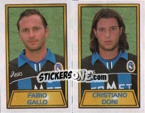 Cromo Fabio Gallo / Cristiano Doni