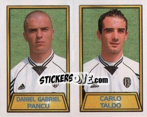 Sticker Daniel Gabriel Pancu / Carlo Taldo - Calcio 2000 n. 482 - Merlin