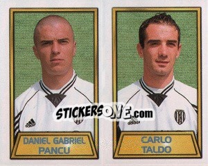 Figurina Daniel Gabriel Pancu / Carlo Taldo - Calcio 2000 - Merlin