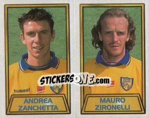 Sticker Andrea Zanchetta / Mauro Zironelli - Calcio 2000 - Merlin