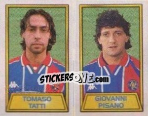 Sticker Tomaso Tatti / Giovanni Pisano - Calcio 2000 - Merlin