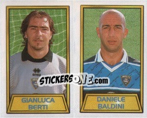Cromo Giuanluca Berti / Daniele Baldini - Calcio 2000 - Merlin