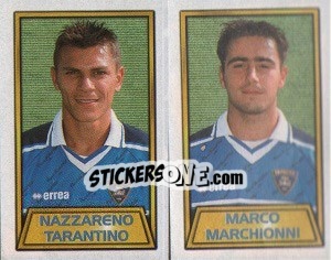 Cromo Nazzareno Tarantino / marco Marchionni - Calcio 2000 - Merlin