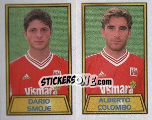 Sticker Dario Smoje / alberto Colombo - Calcio 2000 - Merlin