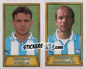 Sticker Dragan Vukoja / Federico Gianpaolo - Calcio 2000 n. 546 - Merlin